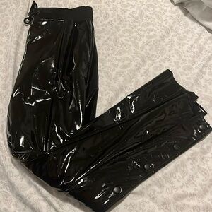 ASOS shiny patent leather pants